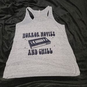 "Horror Movies and Chill" size XL